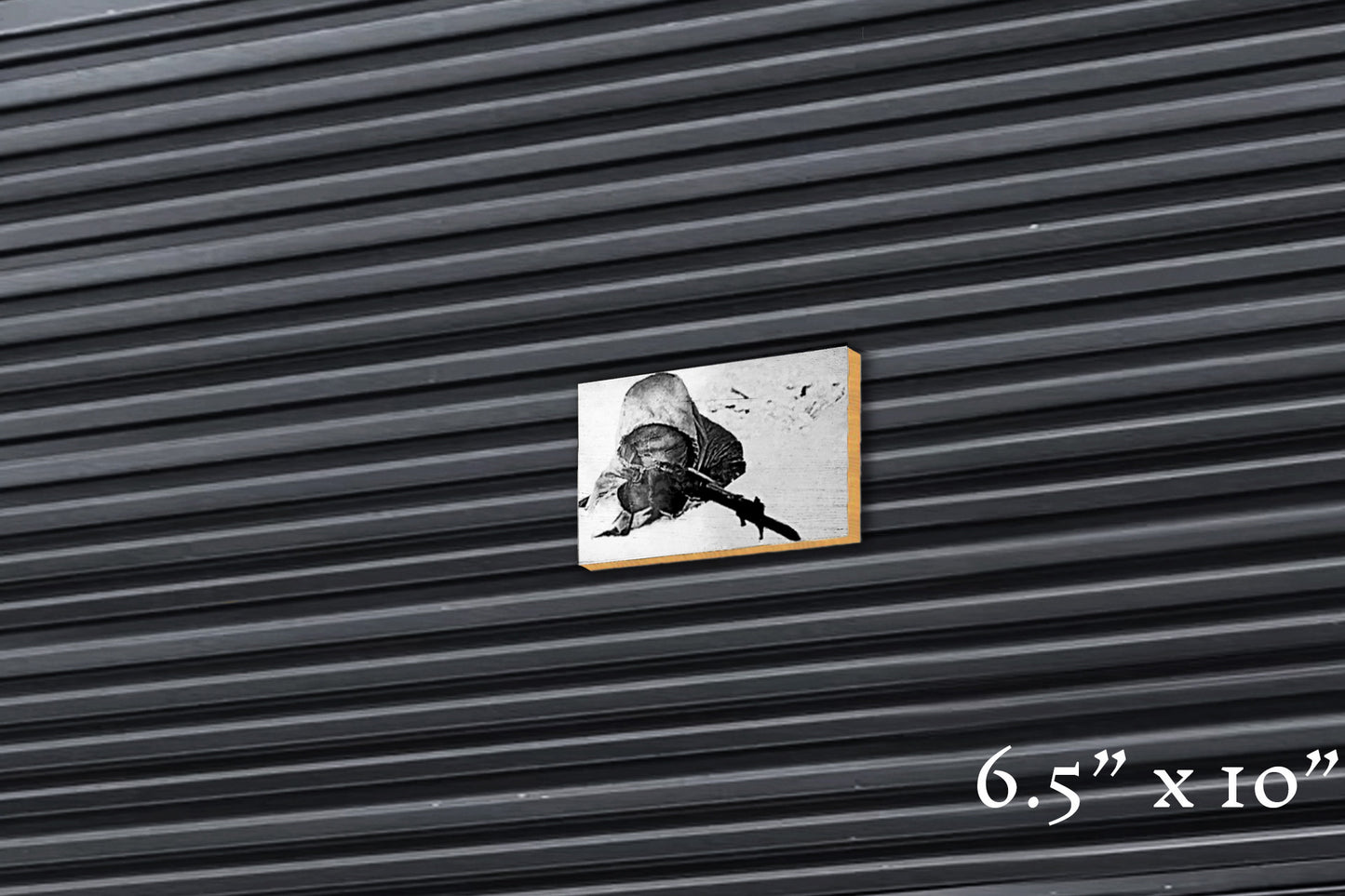 Finnish Reaper - Wood Print