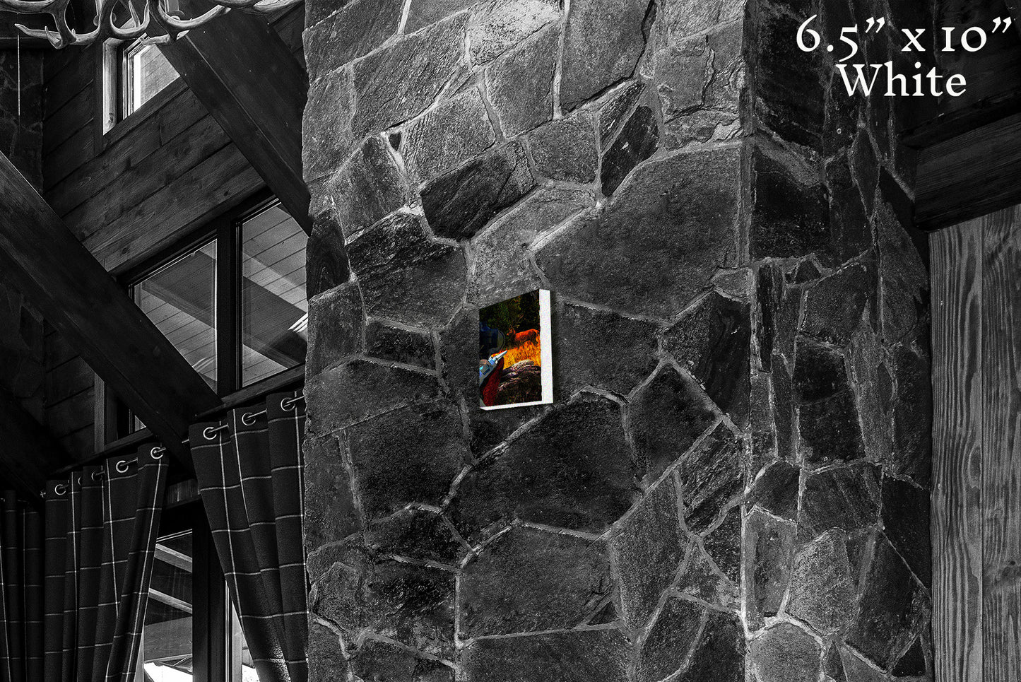 Warrior in the Garden - Canvas Print