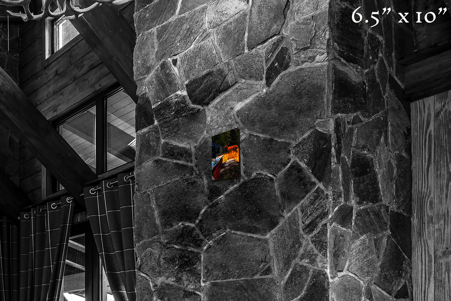 Warrior in the Garden - Metal Print