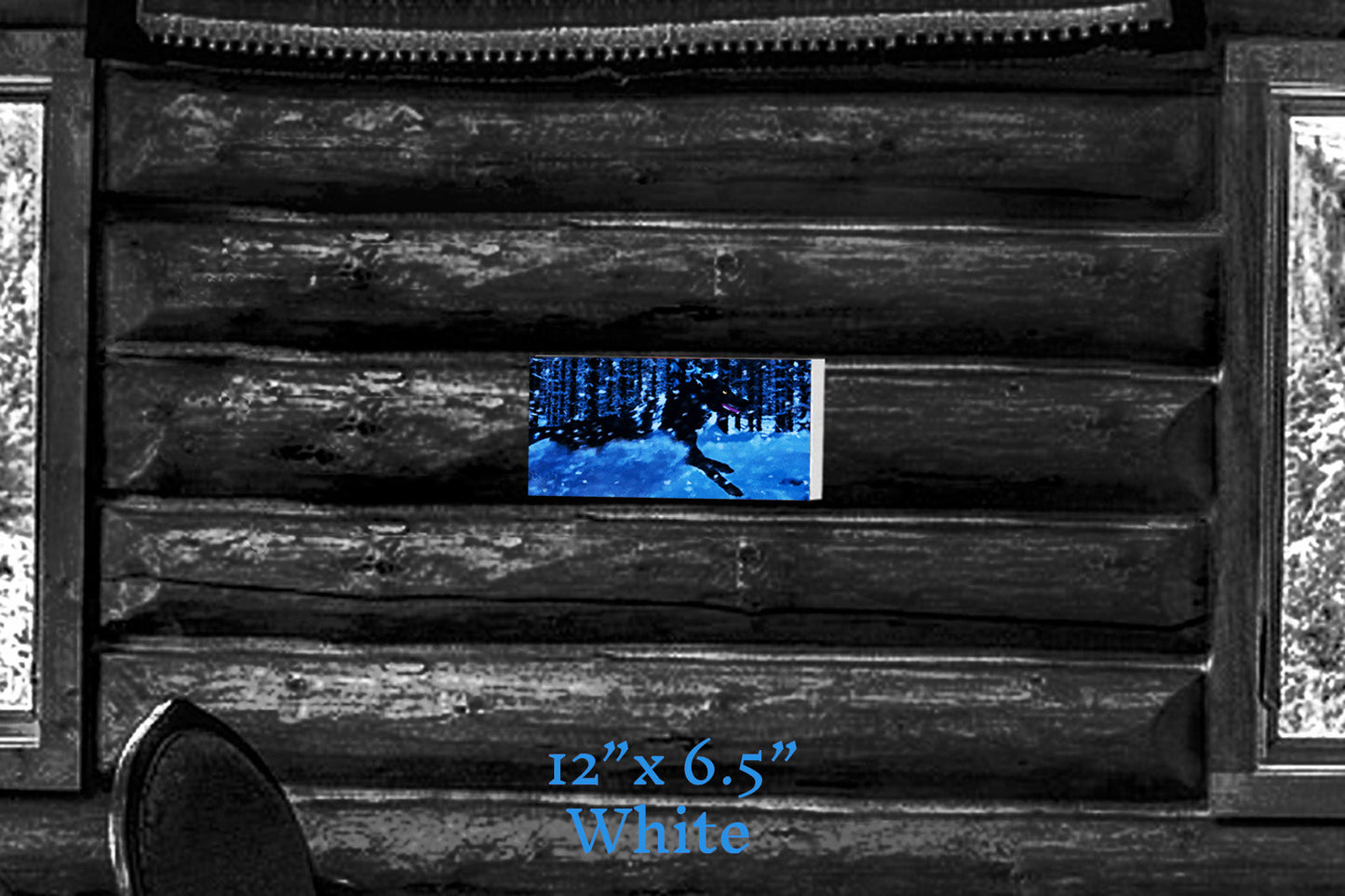 A Frozen Hunt - Canvas Print