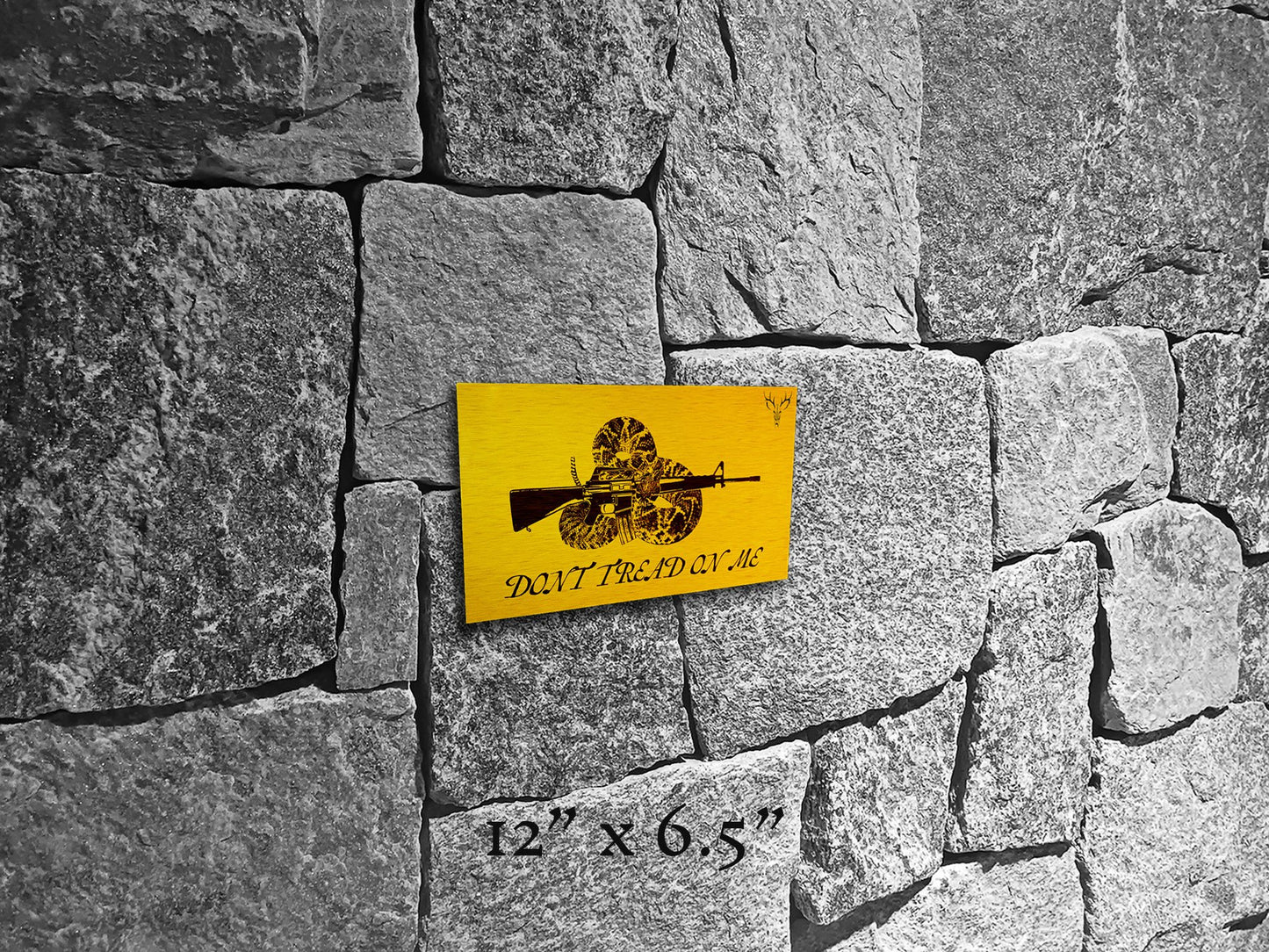 Dont Tread on Me - Metal Print