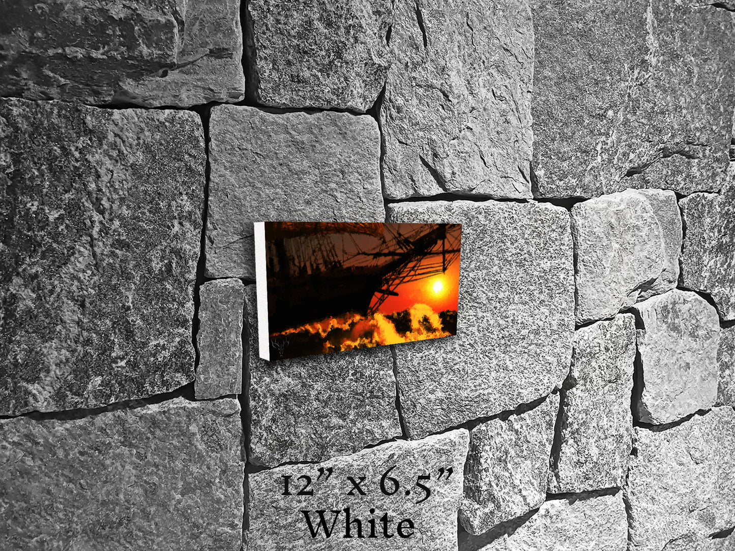 Masts O'er the Horizon - Canvas Print