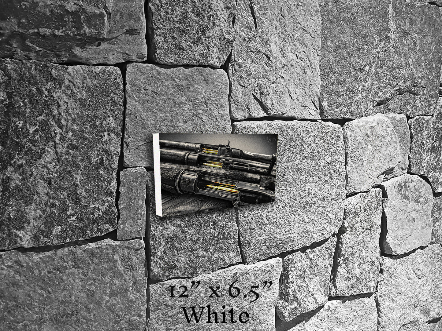 Brass Blood and Walnut Souls - Canvas Print