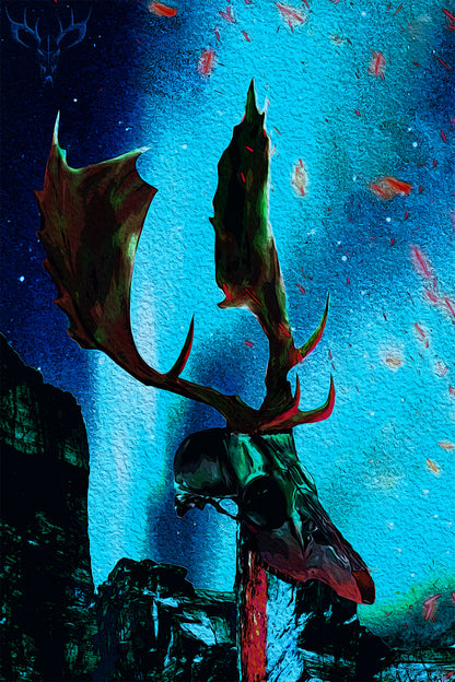 Prayers to Valhalla - Wood Print