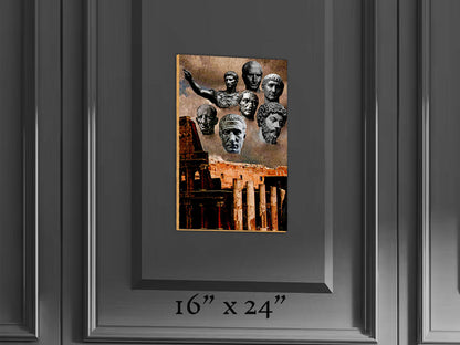 The Senate and People of Rome - Wood Print