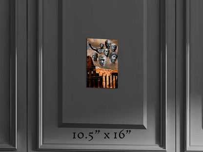 The Senate and People of Rome - Metal Print