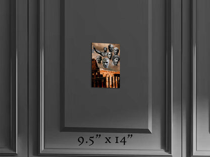 The Senate and People of Rome - Metal Print