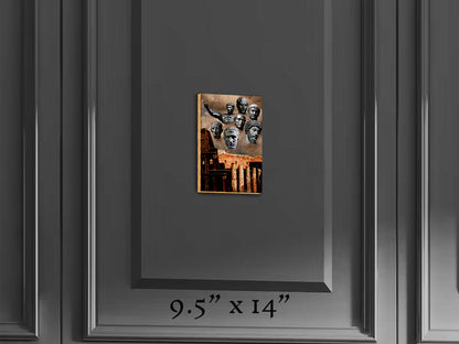 The Senate and People of Rome - Wood Print