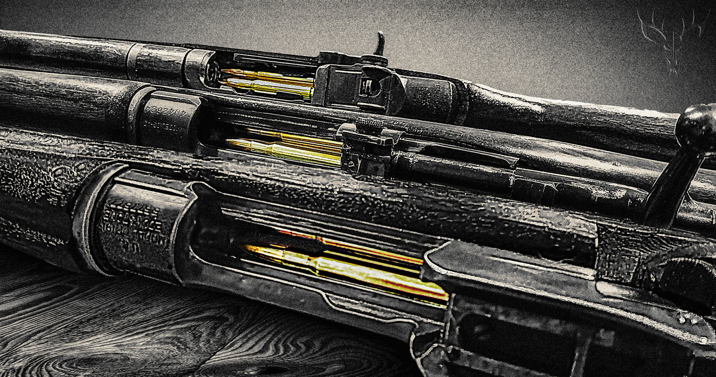 Brass Blood and Walnut Souls - Canvas Print