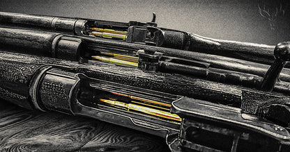 Brass Blood and Walnut Souls - Canvas Print