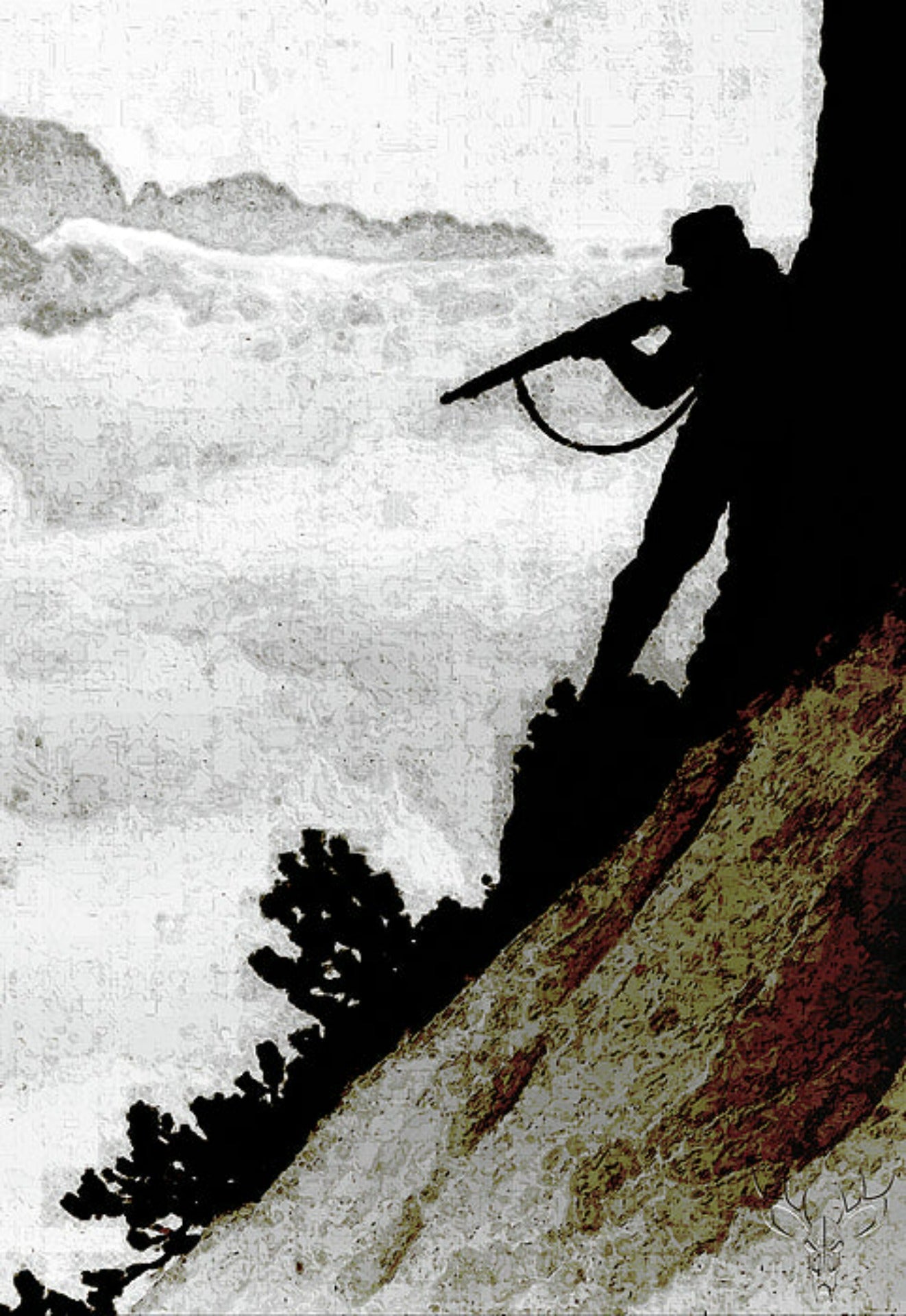 On the Slope of the Gisnitz - Metal Print