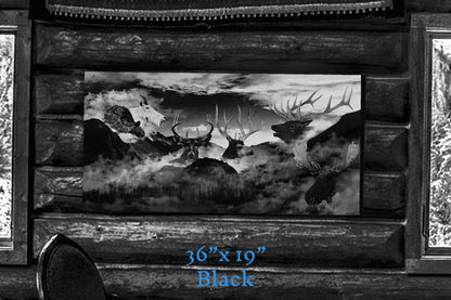 Knights of the Mountain - Canvas Print