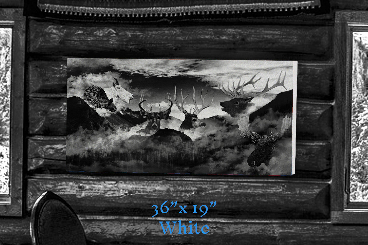 Knights of the Mountain - Canvas Print