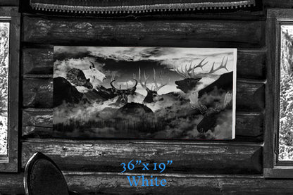 Knights of the Mountain - Canvas Print