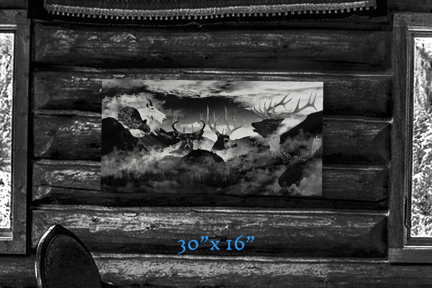 Knights of the Mountain - Metal Print