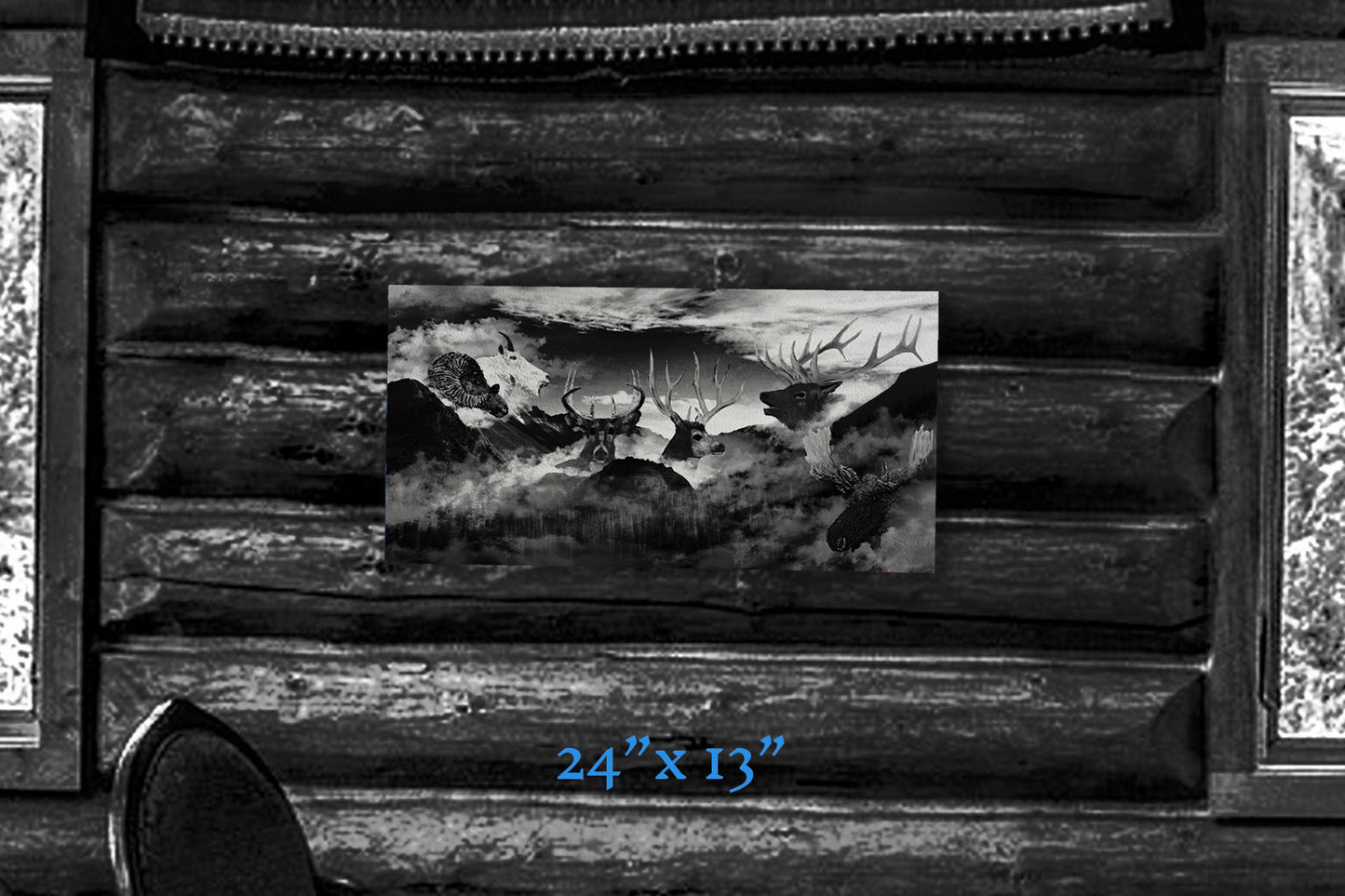 Knights of the Mountain - Metal Print