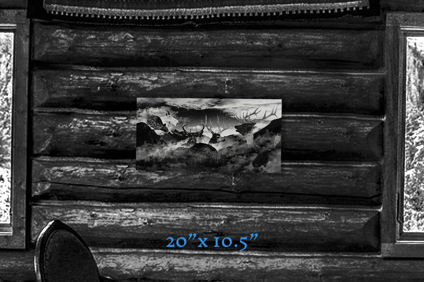 Knights of the Mountain - Metal Print