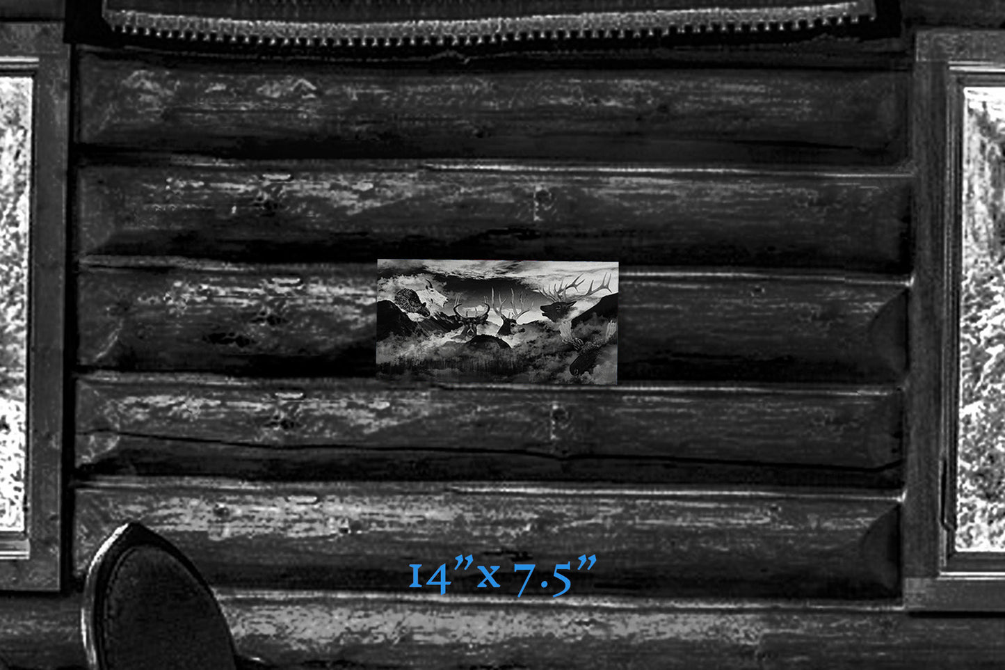 Knights of the Mountain - Metal Print