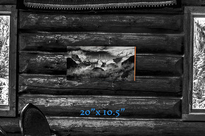 Knights of the Mountain - Wood Print