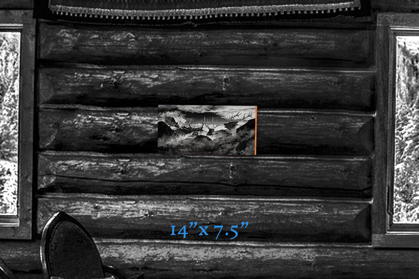 Knights of the Mountain - Wood Print