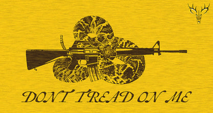 Dont Tread on Me - Metal Print