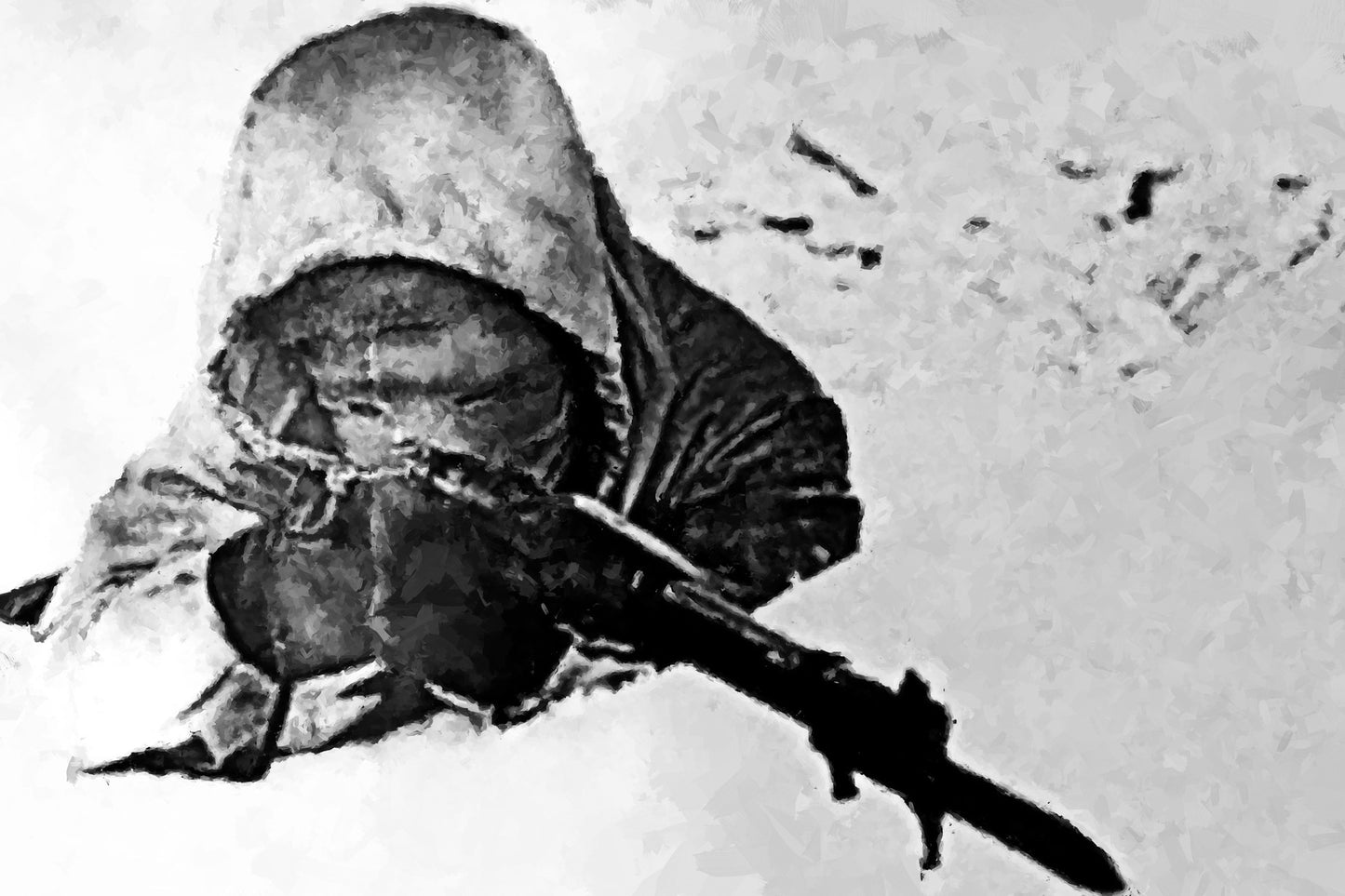 Finnish Reaper - Metal Print