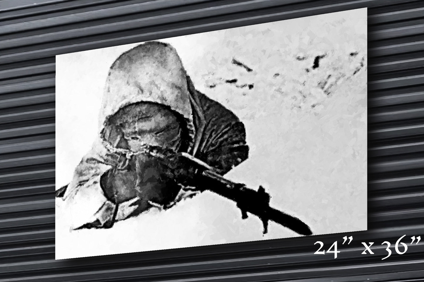 Finnish Reaper - Metal Print