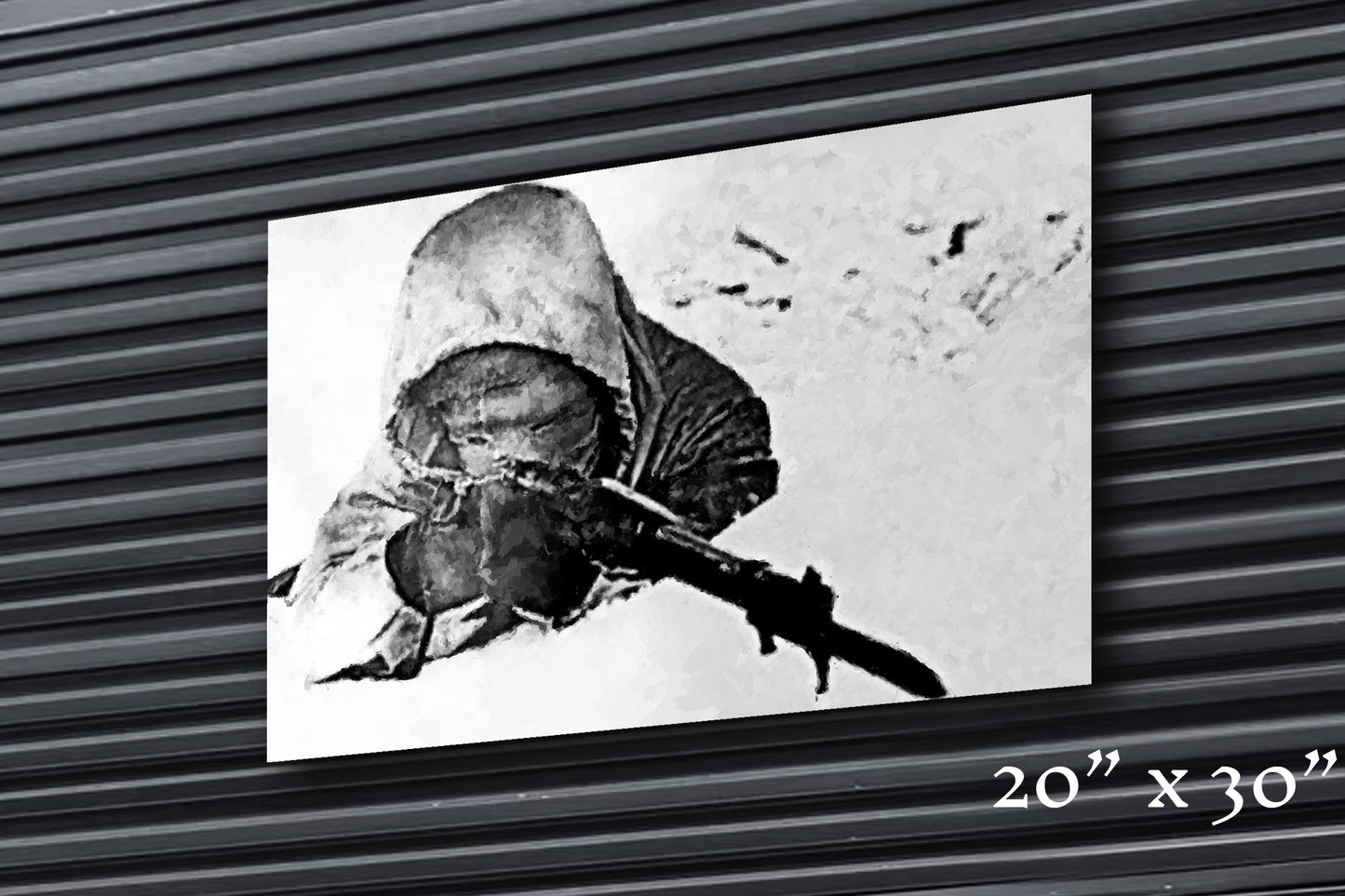 Finnish Reaper - Metal Print