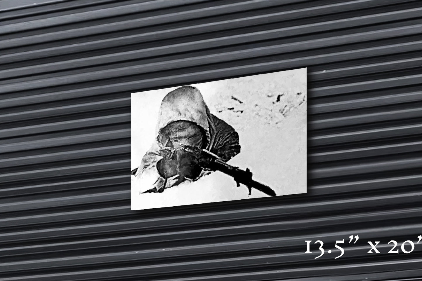 Finnish Reaper - Metal Print