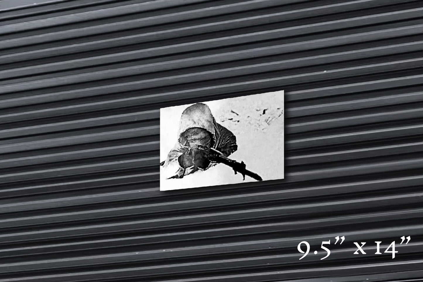 Finnish Reaper - Metal Print