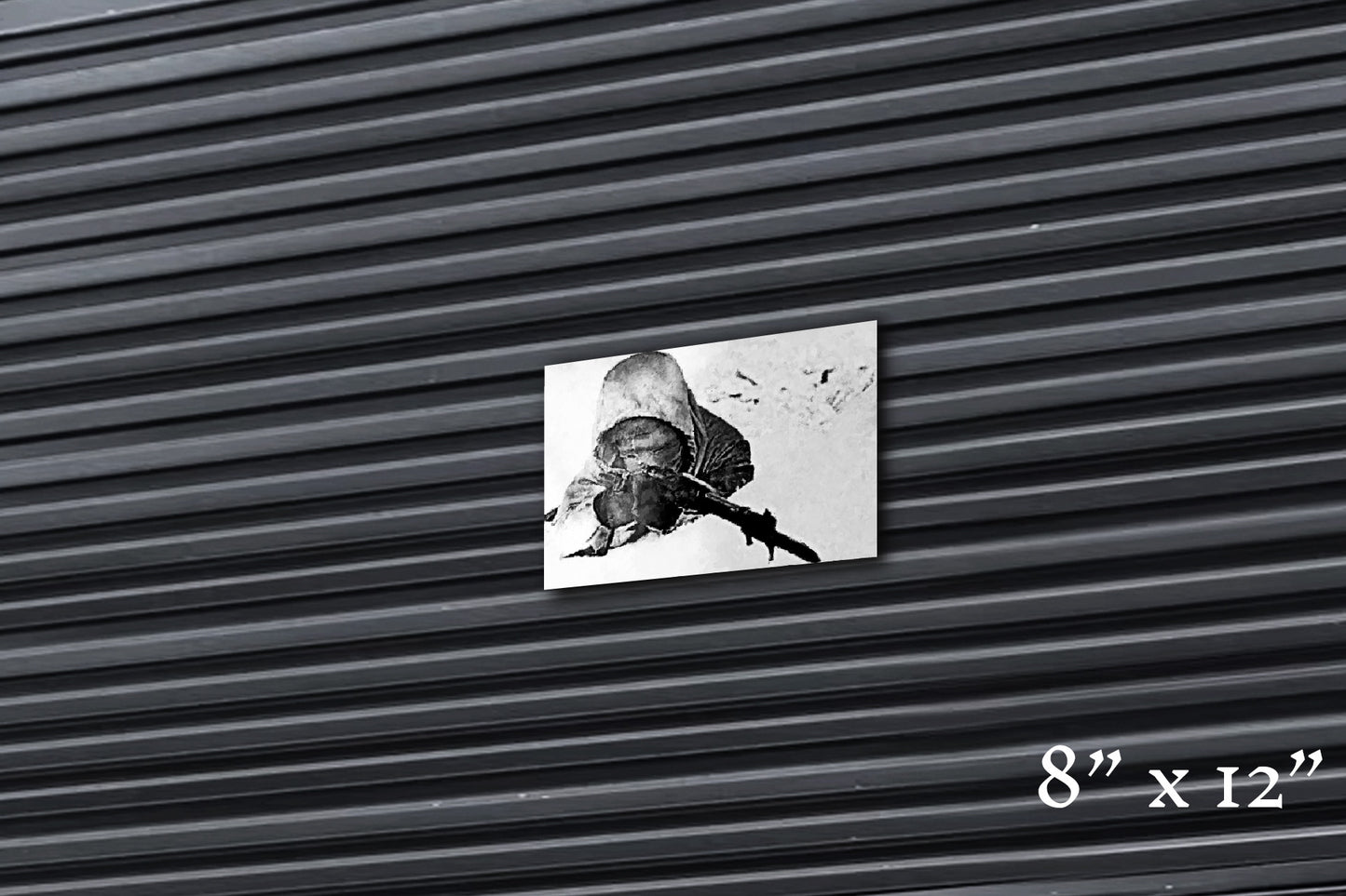 Finnish Reaper - Metal Print