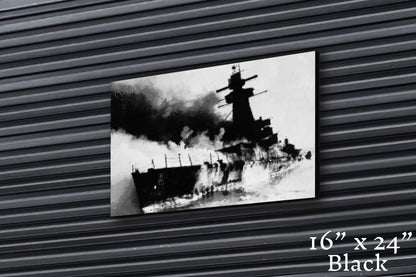 Burning Waters - Canvas Print