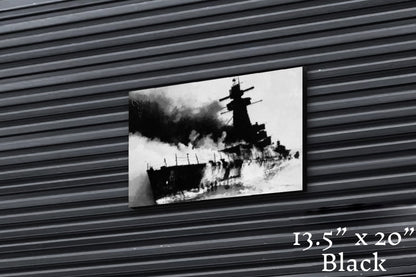 Burning Waters - Canvas Print