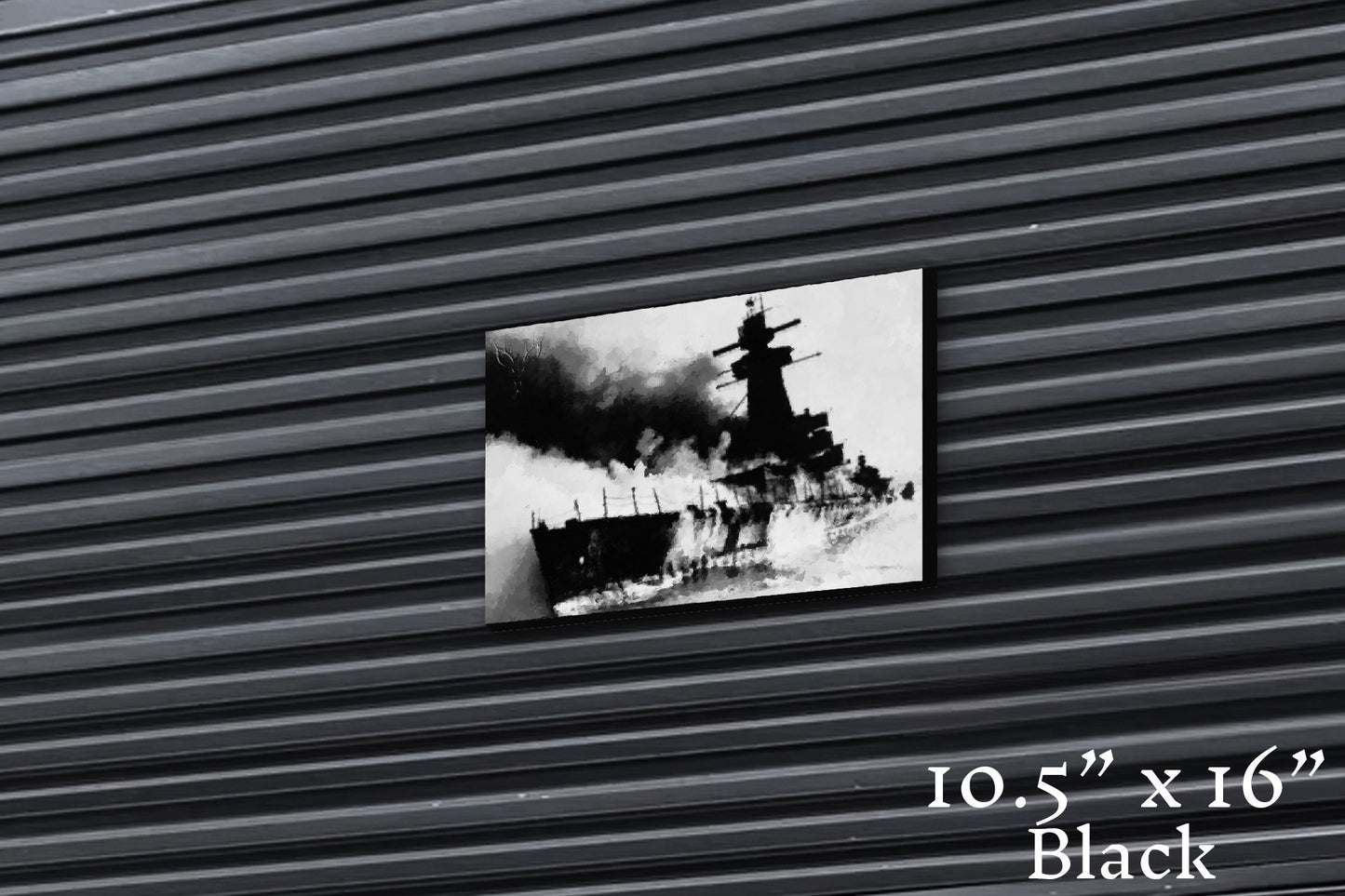 Burning Waters - Canvas Print