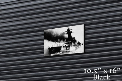 Burning Waters - Canvas Print