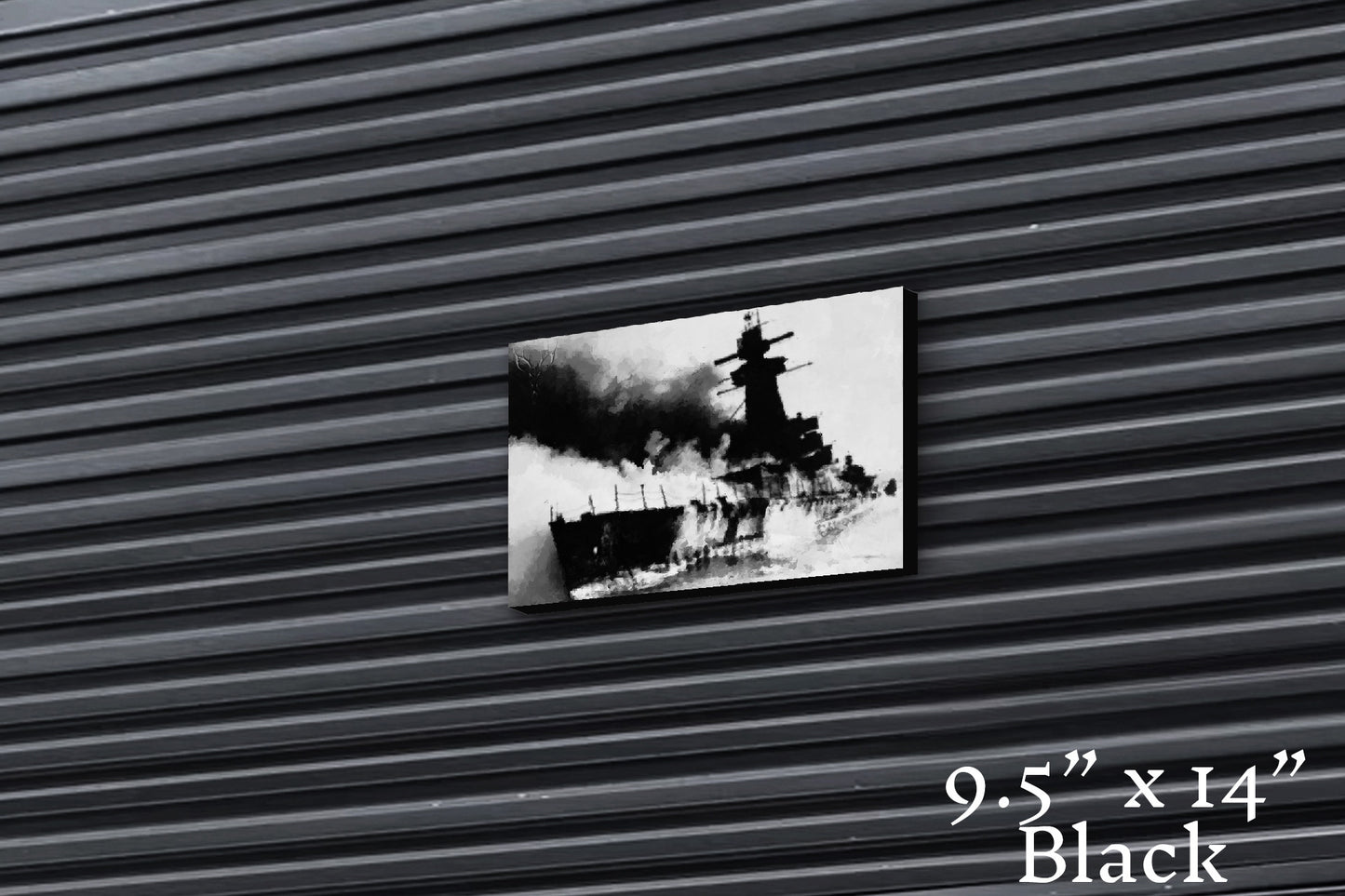 Burning Waters - Canvas Print