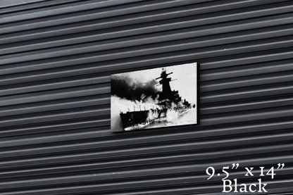 Burning Waters - Canvas Print