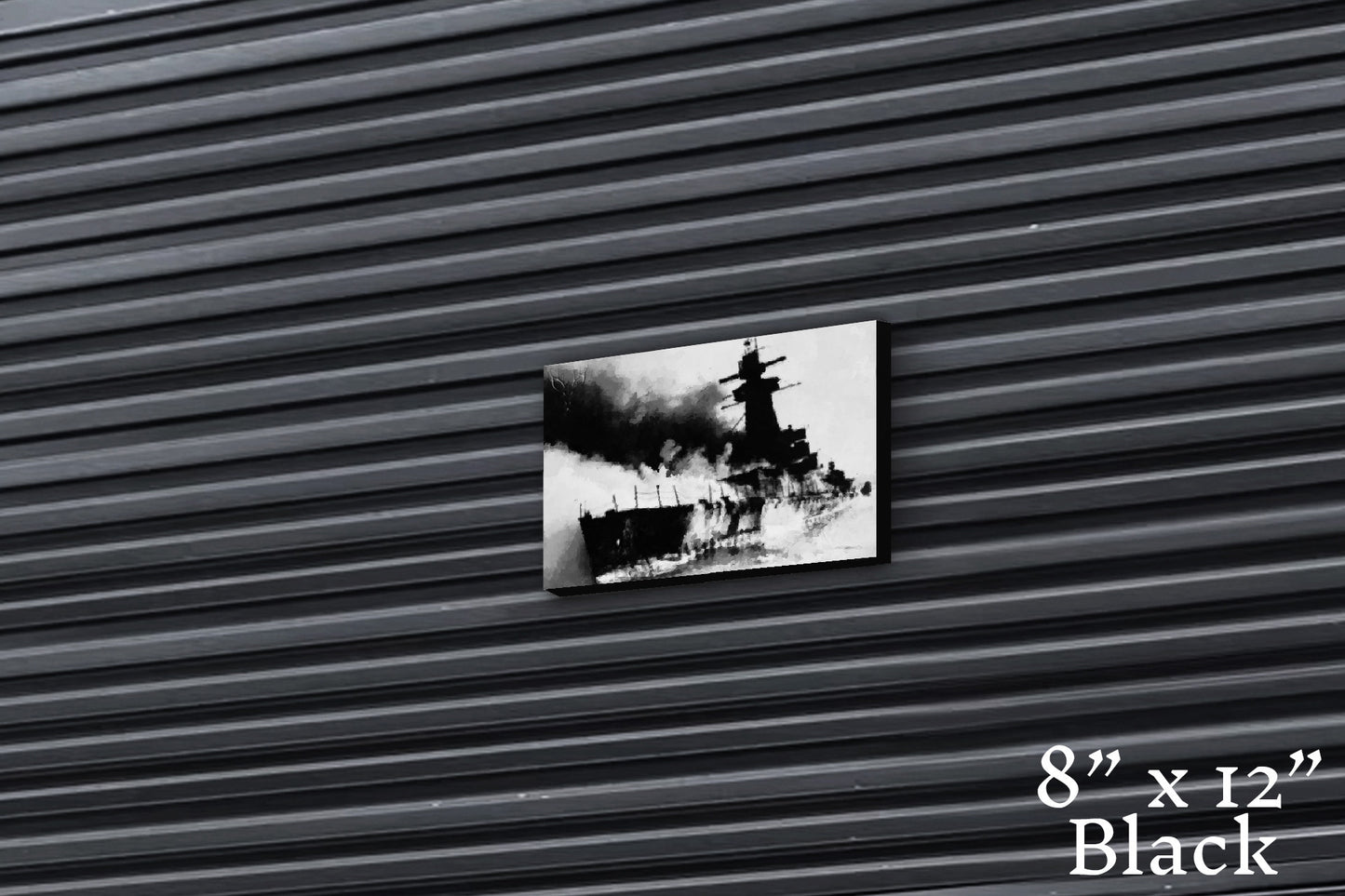 Burning Waters - Canvas Print