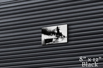 Burning Waters - Canvas Print