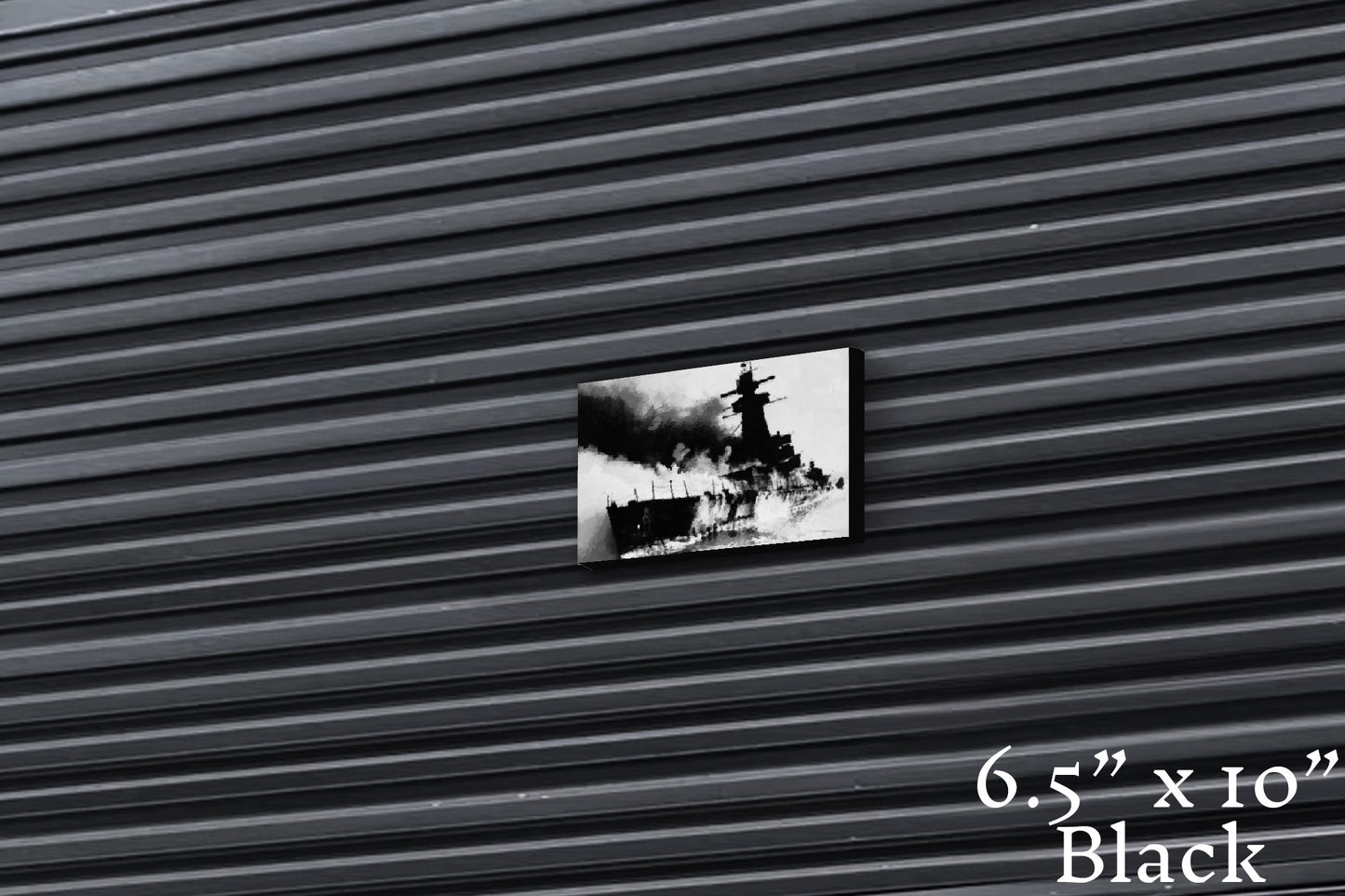 Burning Waters - Canvas Print