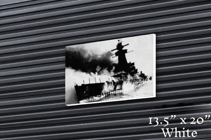 Burning Waters - Canvas Print