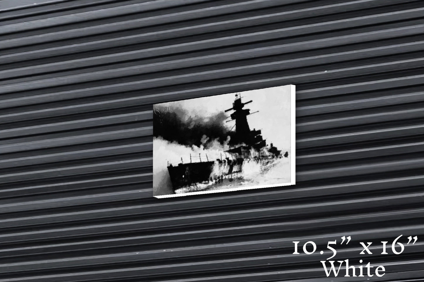 Burning Waters - Canvas Print