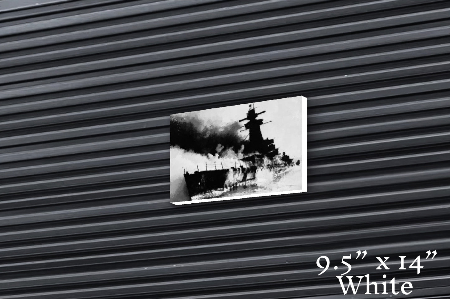 Burning Waters - Canvas Print