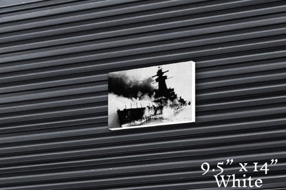 Burning Waters - Canvas Print