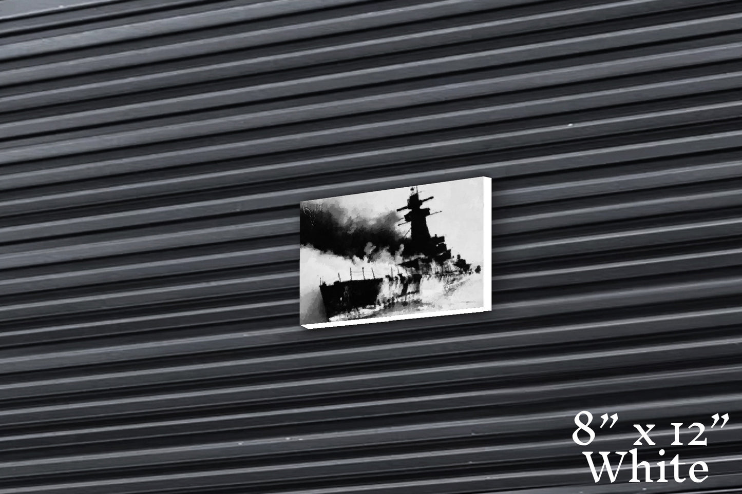 Burning Waters - Canvas Print