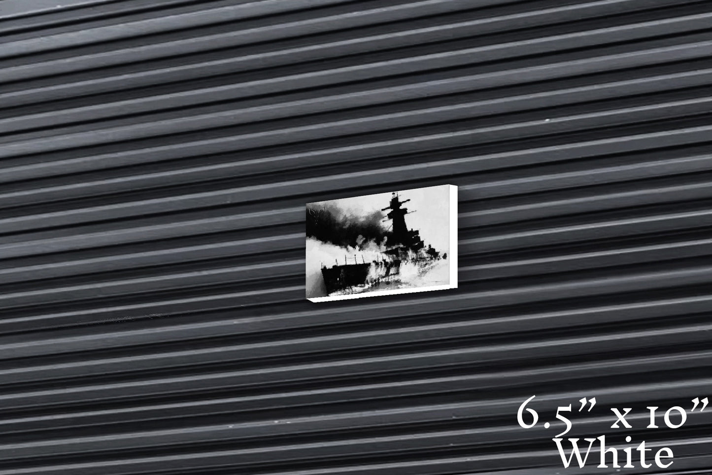 Burning Waters - Canvas Print