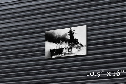 Burning Waters - Metal Print