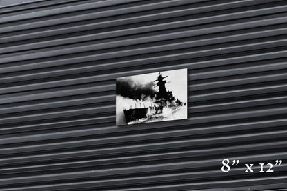 Burning Waters - Metal Print