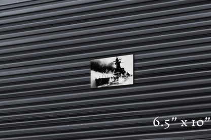 Burning Waters - Metal Print