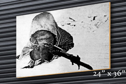 Finnish Reaper - Wood Print